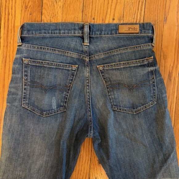 POLO Ralph Lauren Women Crop Boot Flare Jeans - Picture 3 of 8